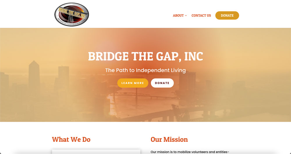 Bridge the Gap Web Design