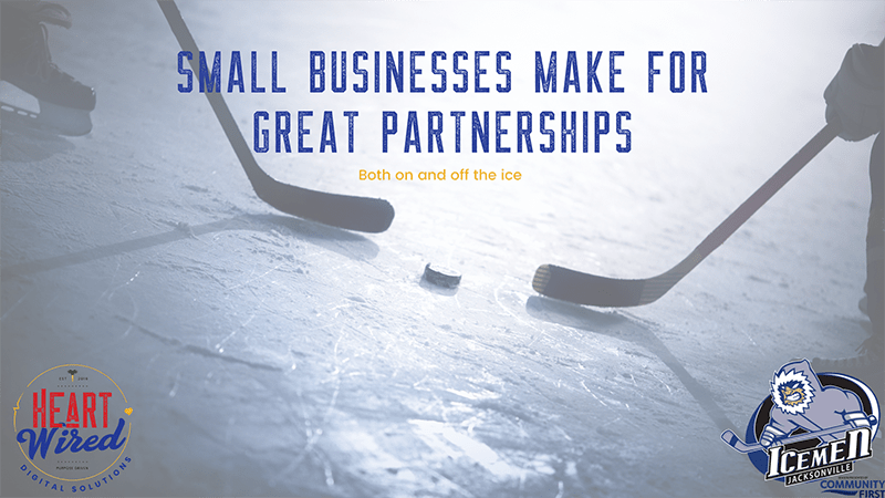 small business, small business partnership, Jacksonville Icemen, Lizard Kings, Hockey