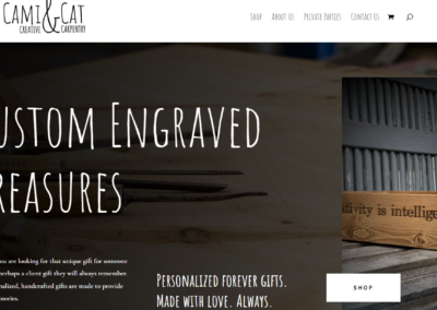 Cami and Cat – E-Commerce Website