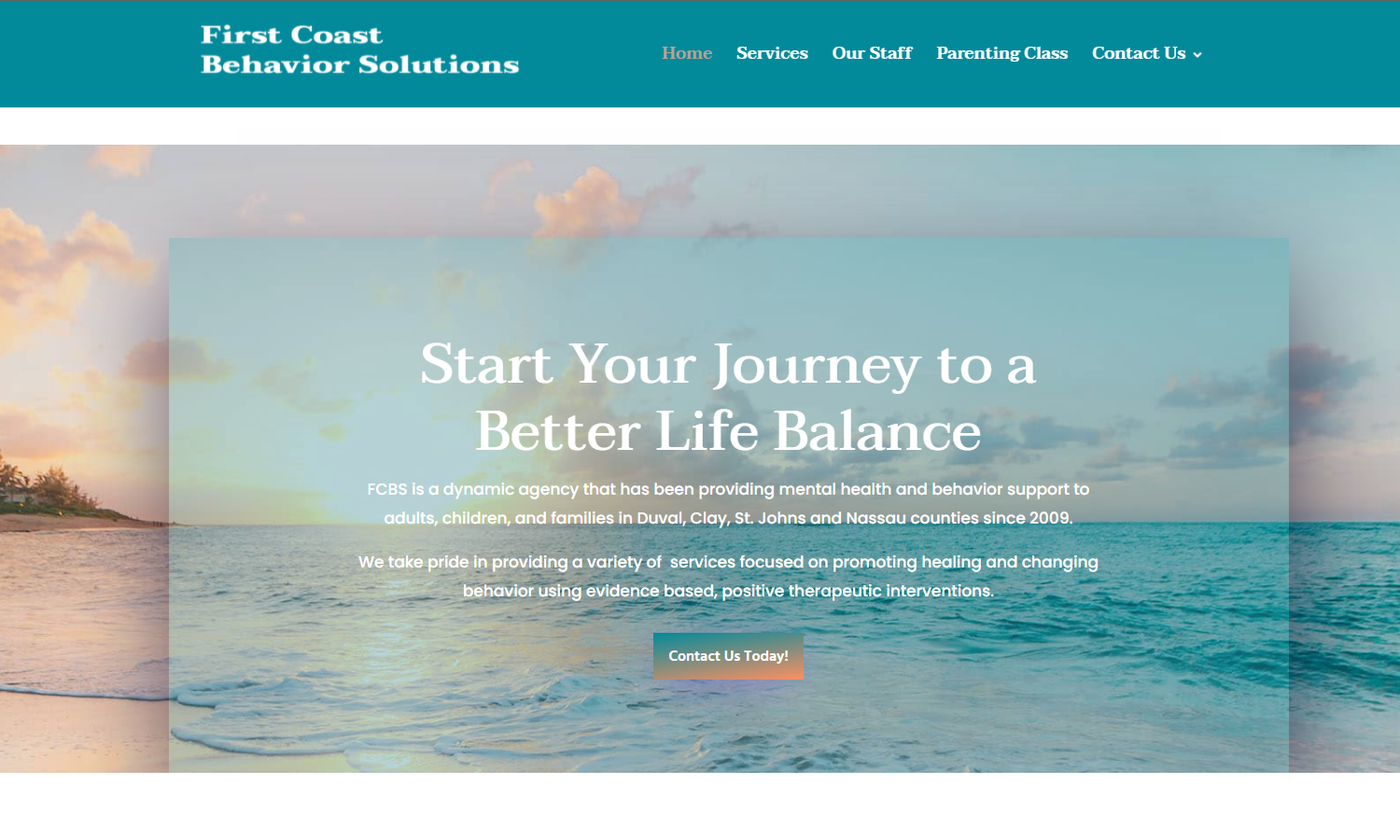 First Coast Behavior Solutions Home Page