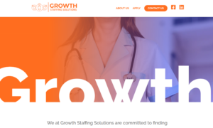 Growth Staffing Solutions Web Design
